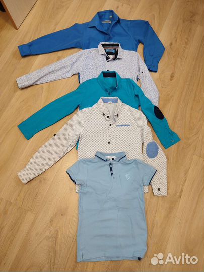 Рубашки, брюки, на рост 110см