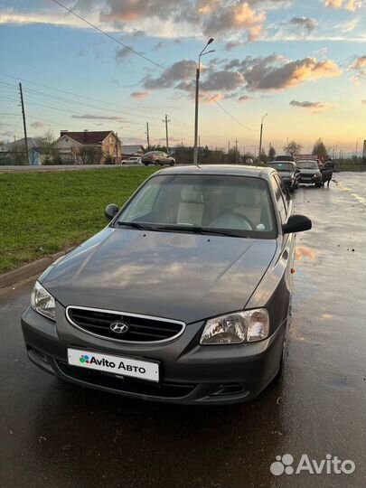 Hyundai Accent 1.5 AT, 2007, 187 000 км