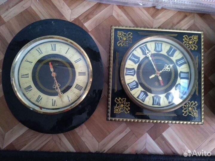 Часы янтарь СССР