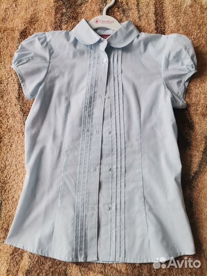 Блузка школьная 140