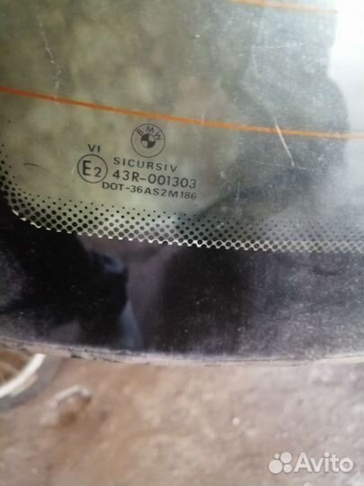 Стекло заднее BMW е 39