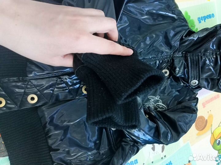 Куртка на девочку 128 осень весна