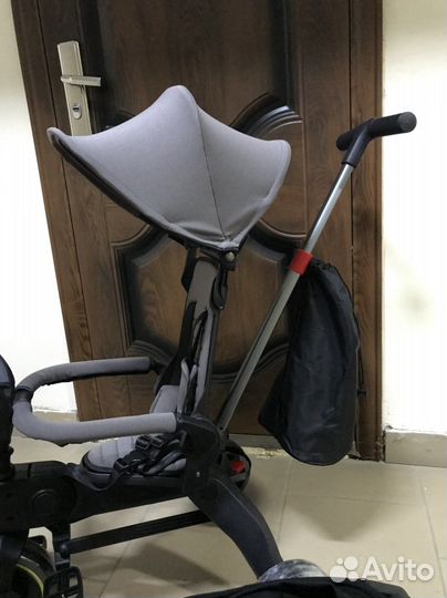 Велосипед складной детский красный luxmom