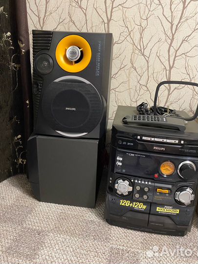 Музыкальный центр philips