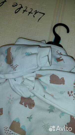 Флисовый комбинезон bungly baby 74