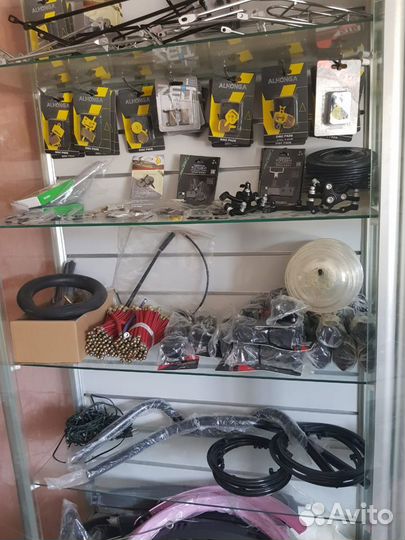 Велозапчасти в ассортименте