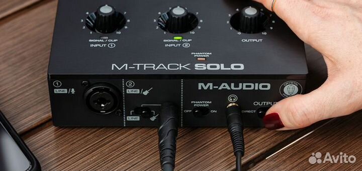 USB аудиоинтерфейс M-Audio M-Track Solo