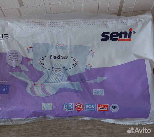 Подгузники для взрослых seni 2