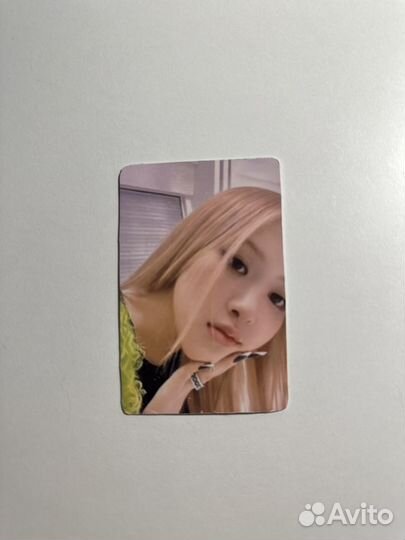 Карта Розэ Блекпинк