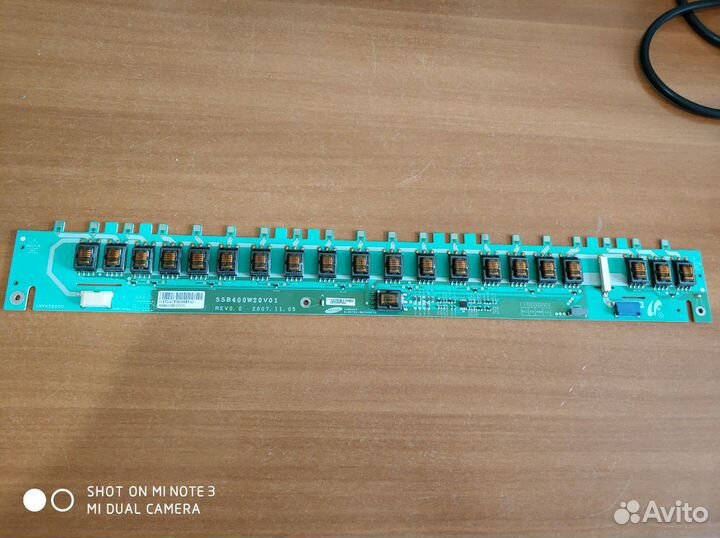 Инвертор SSB400W20V01, inv40b20d, тв Samsung LE40A