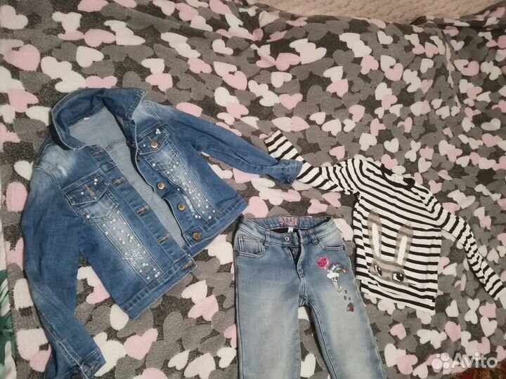 Пакет вещей для девочки 116