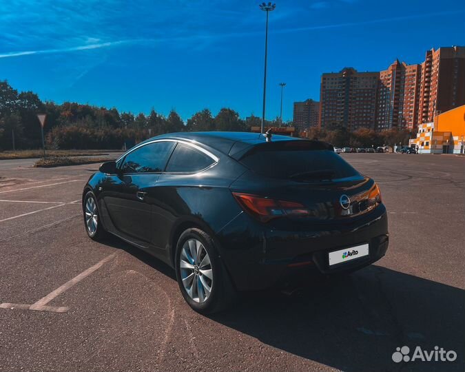 Opel Astra GTC 1.4 AT, 2012, 130 000 км