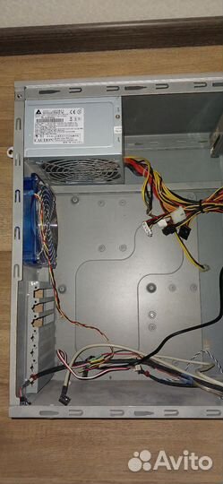 Корпус пк с блоком 400 Вт, дисковод, картридер