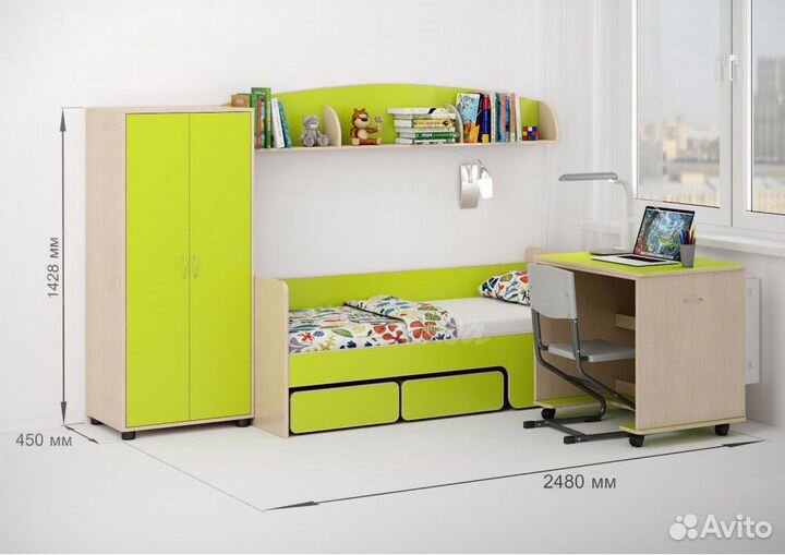 Детская комната мебель