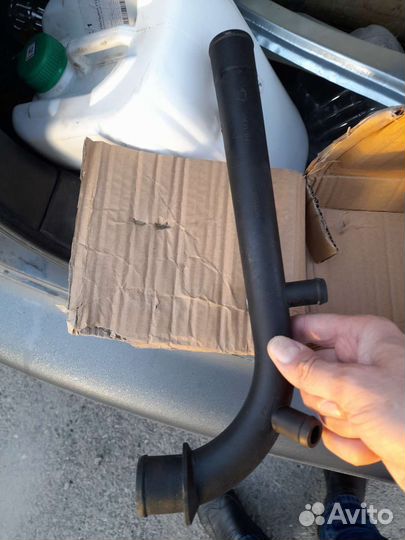 Патрубок системы охлаждения Ланос,Нексия