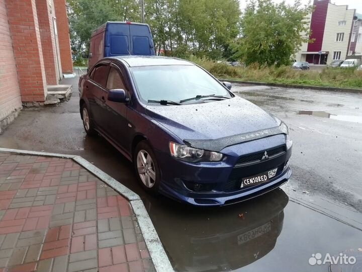 Юбка на передний бампер Zodiak Mitsubishi Lancer X