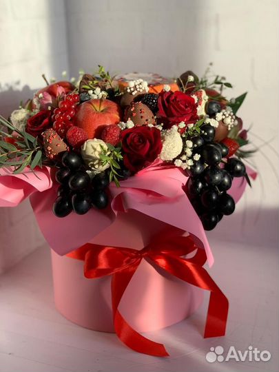 Букет цветов.Сладкий букет,клубника в шоколаде