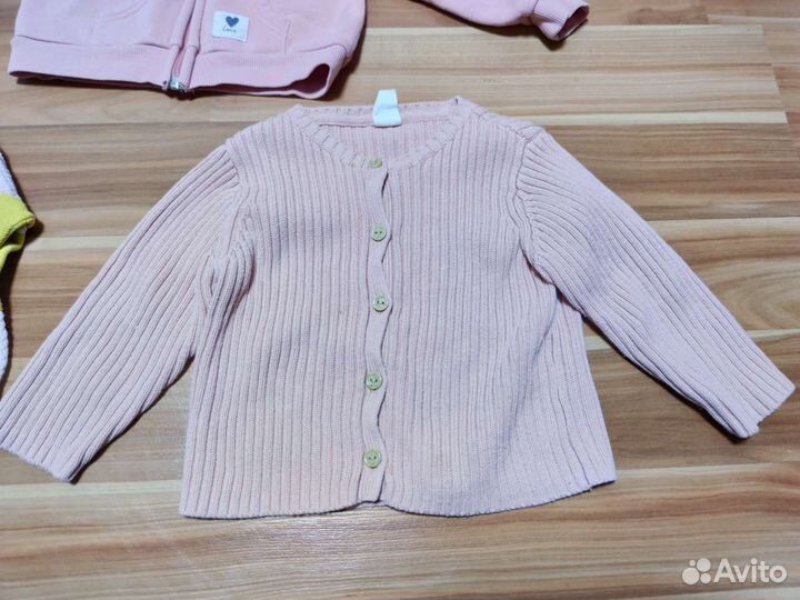 Детские вещи на девочку 80–86 кофта, Дождевик 86