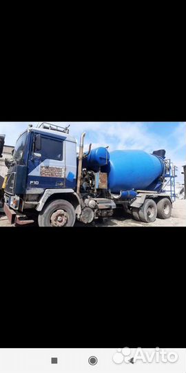 Автобетоносмеситель Volvo F12, 1985