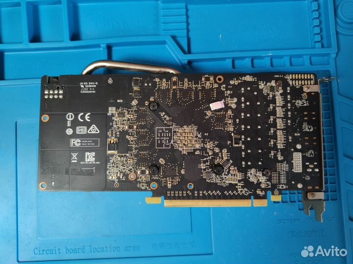 Видеокарта MSI RX580 8Gb полностью рабочая