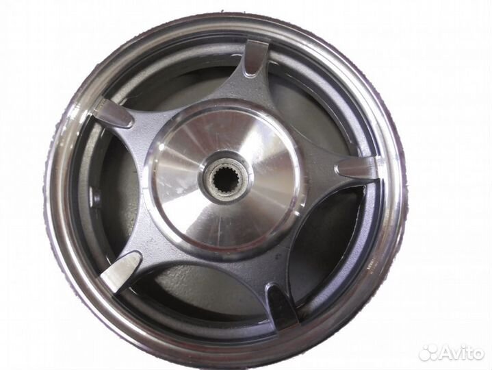 Обод 10 задний литой FT50QT, QT-3 алюм. (5 лучей,2
