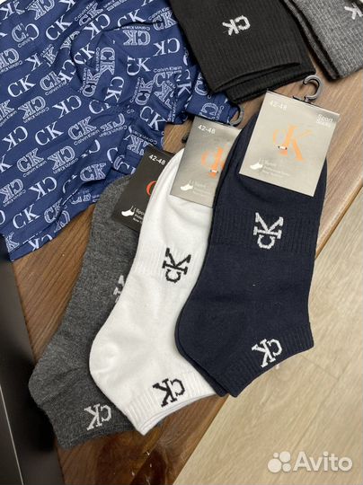Носки и боксеры мужские Calvin Klein