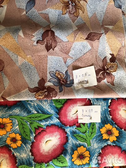 Ткани хб СССР ситец и батист