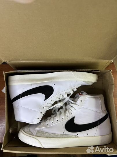 Кроссовки Nike blazer mid 77 OG оригинал найк белы