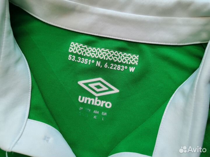 Сборная Ирландия Umbro футбольная майка