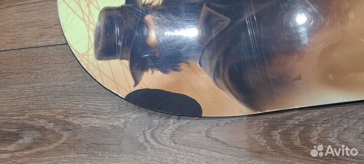 Сноуборд с креплениями