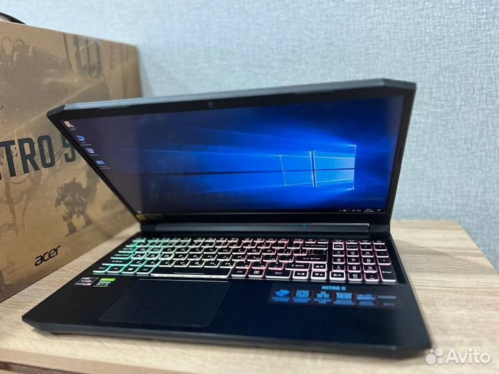 Новый игровой Acer Nitro 5 Ryzen 5/3060/512SSD/144