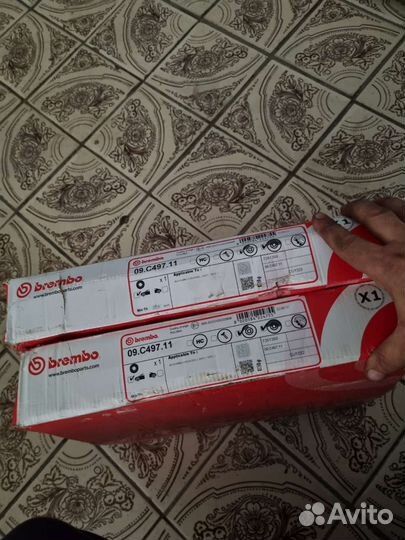 Передние тормозные диски Alfa Romeo Giulia