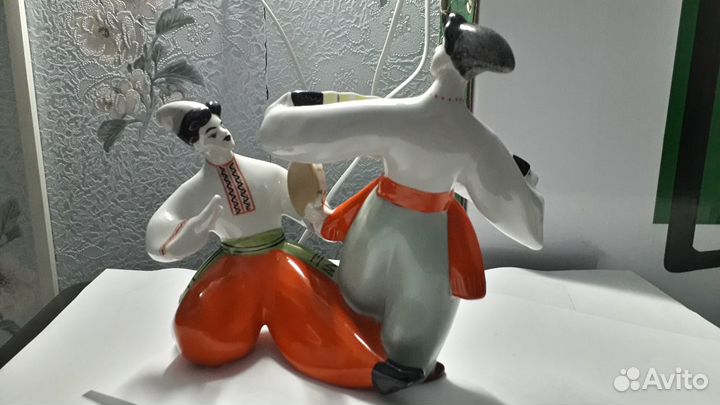 Статуэтка Гопак Музыканты Полонне зхк 1960-е