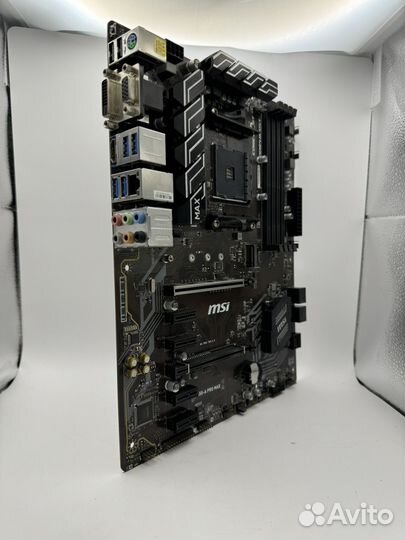 Материнская плата msi b450 a pro max