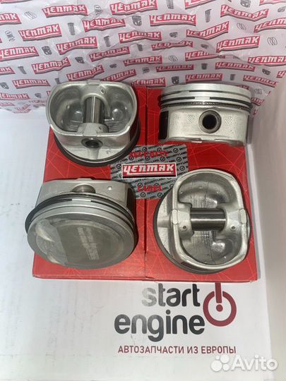 Поршни с кольцами Yenmak G4FA +0.50