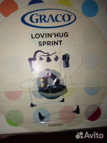 Электронные качели graco