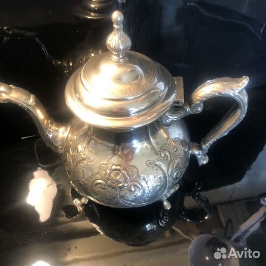 Чайник заварочный металлический бу