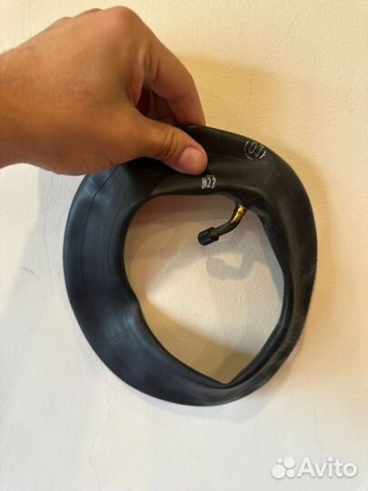 Камера для эдектросамоката 8 дюйм изогнутый нипель