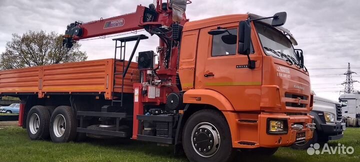 КАМАЗ 65115-4094-56 (5Н) с КМУ, 2024