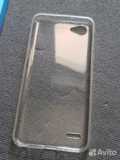 Ультра-тонкий Чехол для LG Q6A (M700) прозрачный