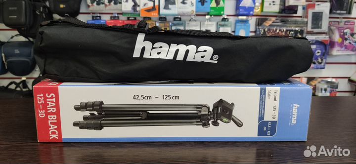 Штатив-трипод hama Star 125-3D Новый