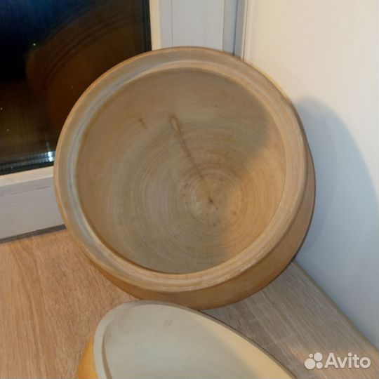 Горшок деревянный