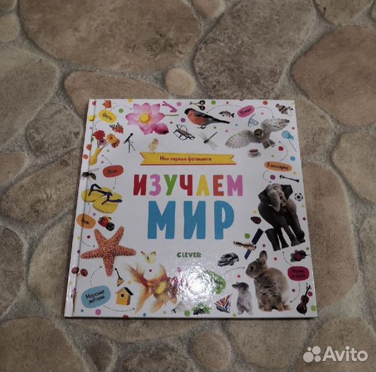 Детская книга clever фотокнига изучаем мир учебник