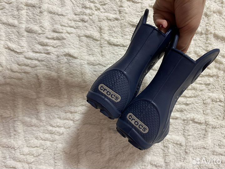 Резиновые сапоги crocs детские c6