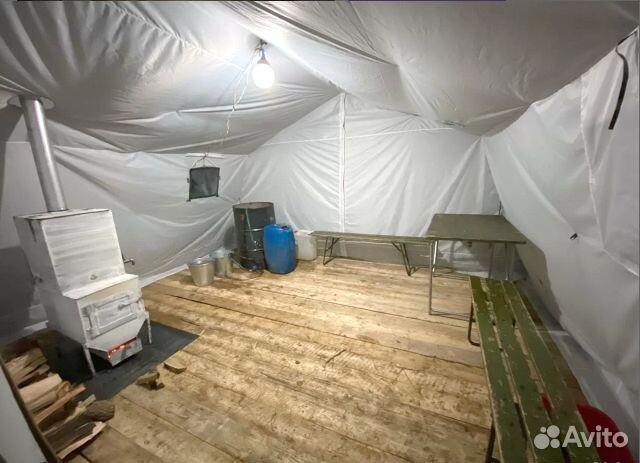 Палатки армейские на 5-70 человек