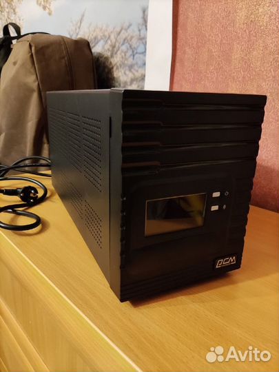 Ибп Powercom smart king PRO+ 3000-II LCD