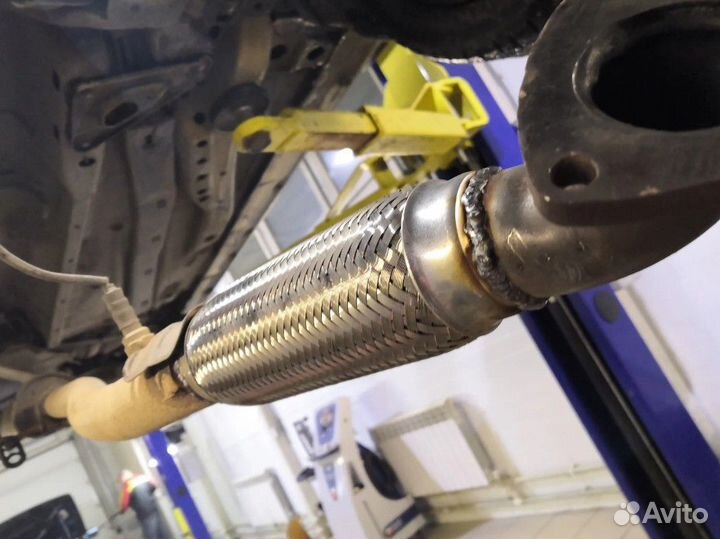 Замена гофры глушителя Nissan Teana III 2014-20