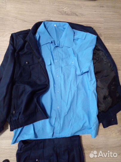 Форма охраны синяя