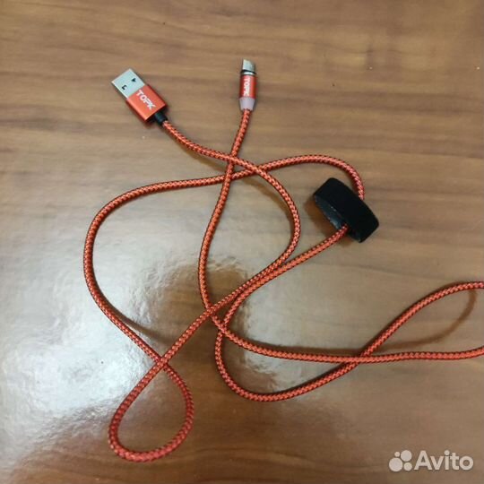 Магнитный кабель microusb