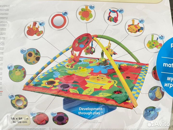 Детский развивающий коврик canpol babies